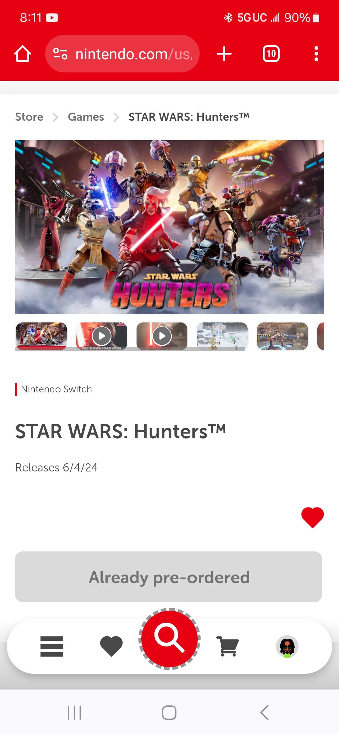 StarWars Hunters Is Coming To Switch