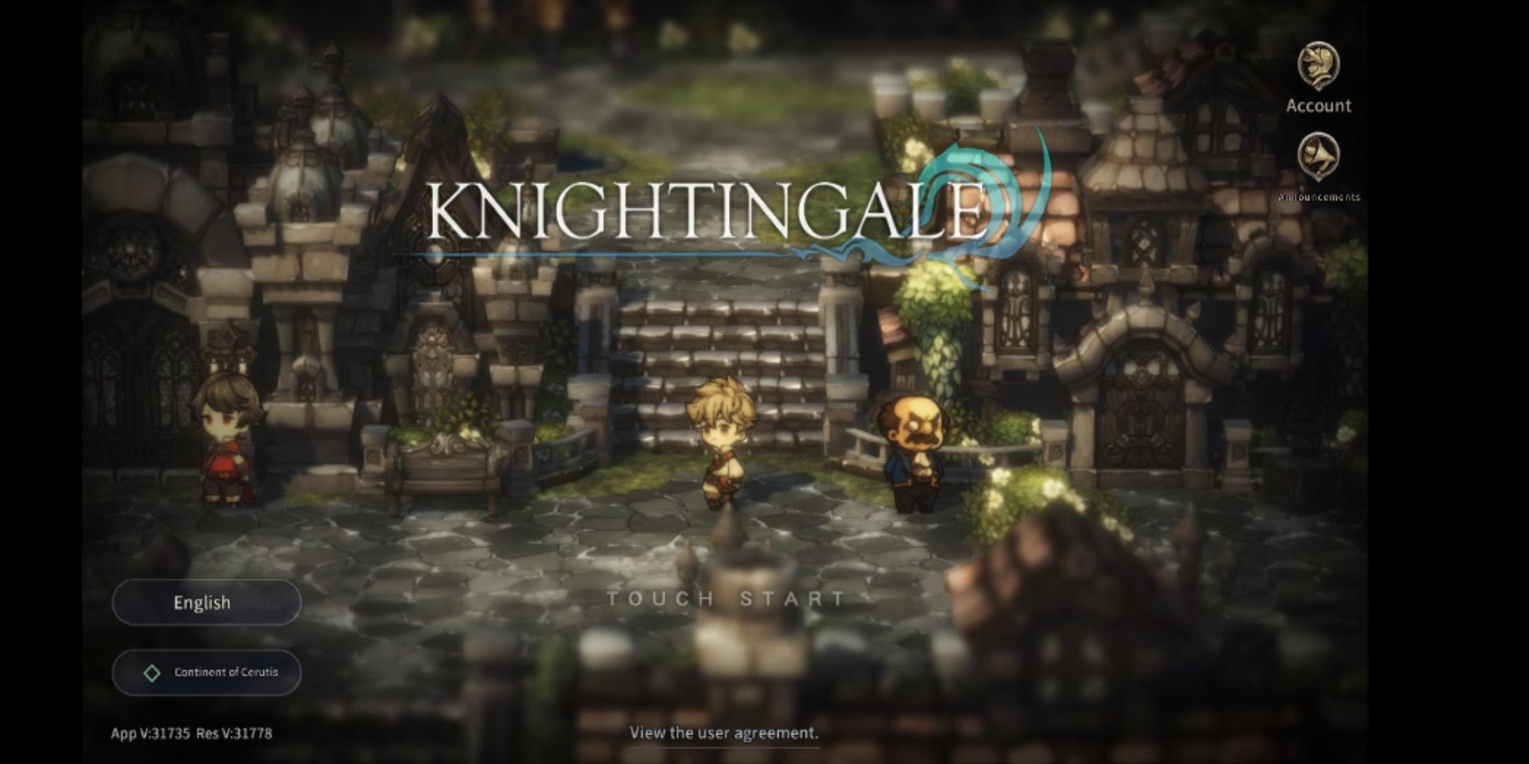 Knightingale version mobile Android iOS télécharger apk
