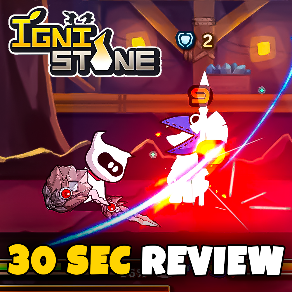 Roguelike with Reaction combat elements - IGNISTONE // 30 SEC REVIEW