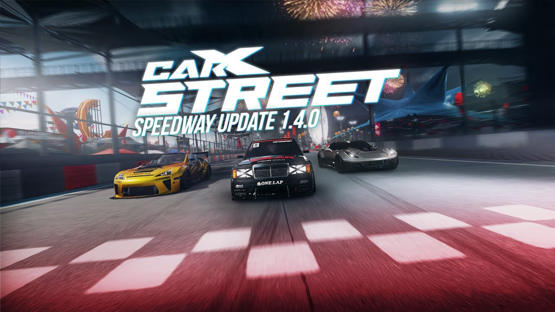 Featuring new Sunset Speedway location! CarX Street v1.4.0 update is live, download now!