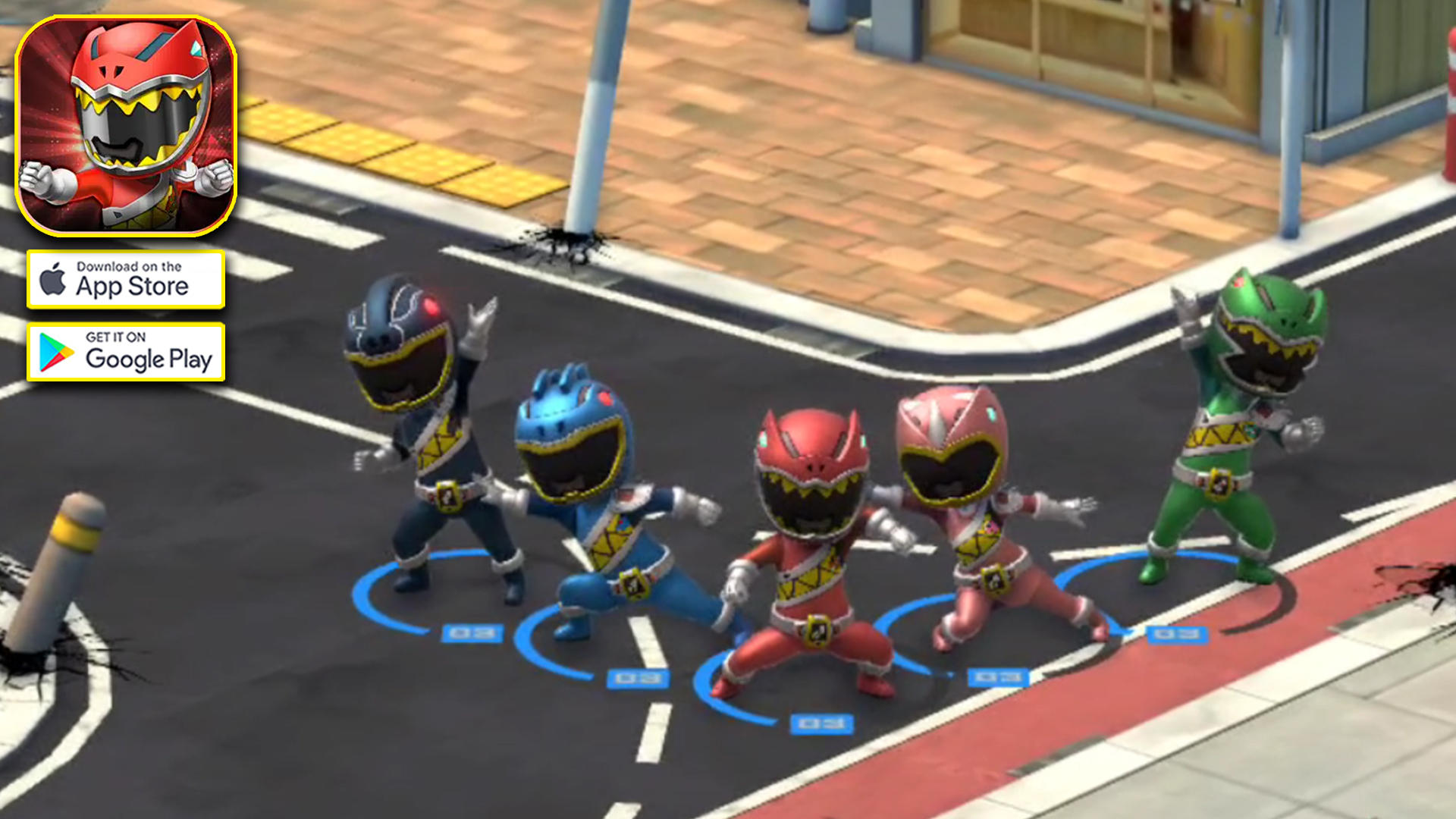 Power Rangers: All Stars // 파워레인저 올스타즈 // RPG Gameplay (Android & iOS)