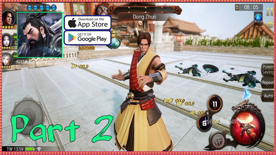 Blades of Three Kingdoms Return Mobile Gameplay Part 2 (Android, iOS ...