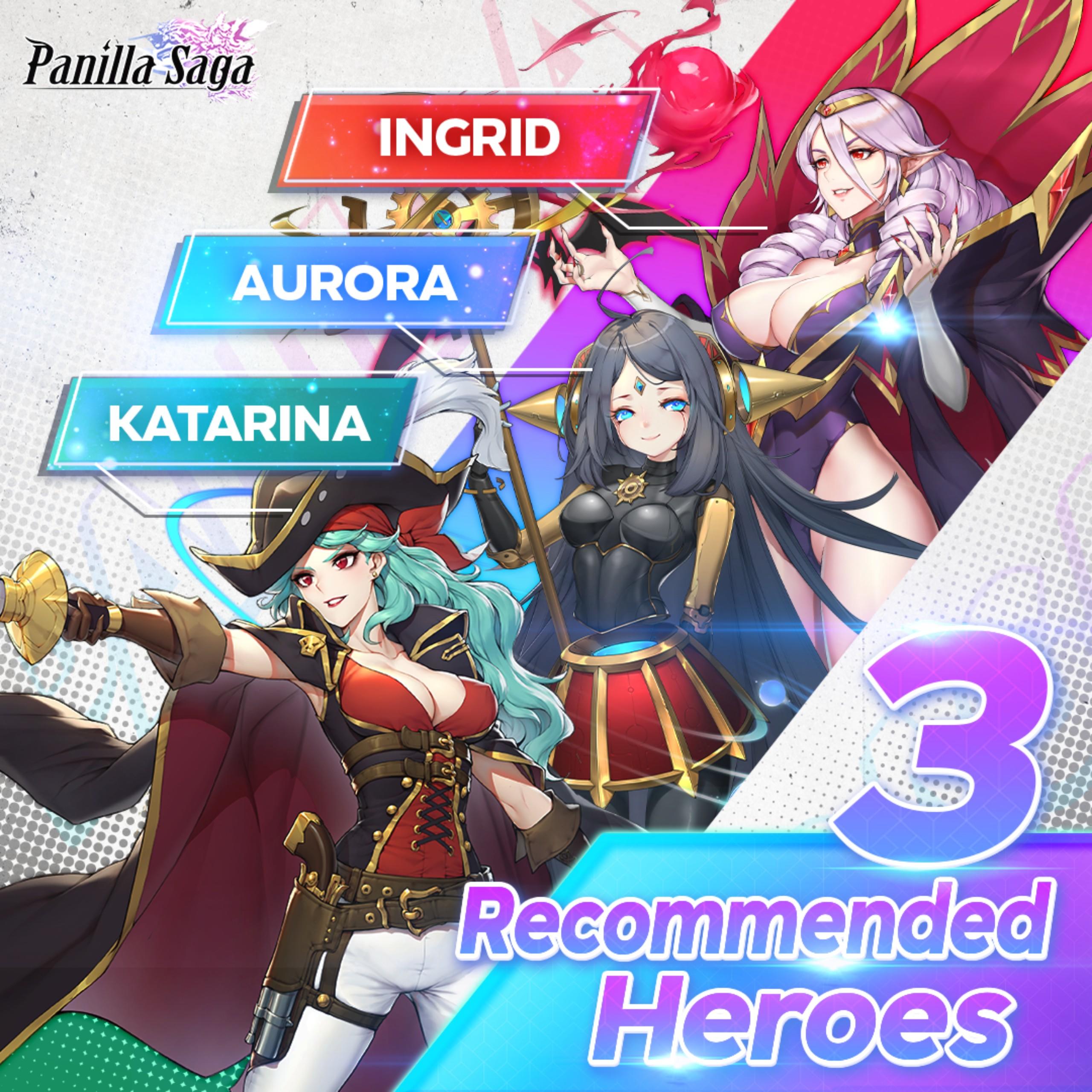 Don't missing these three powerful female heroes!!