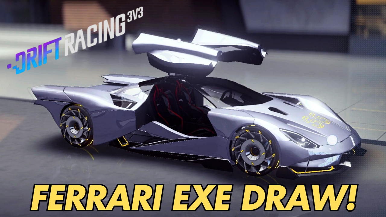Drift Racing:3v3 Gameplay I spent 12k Diomands to get "FERRARI EXE" The Ultimate Beast!