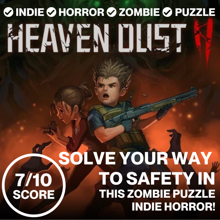 Isometric Survival Indie Horror! Survive the Undead! | Heaven Dust 2 Quick Review!