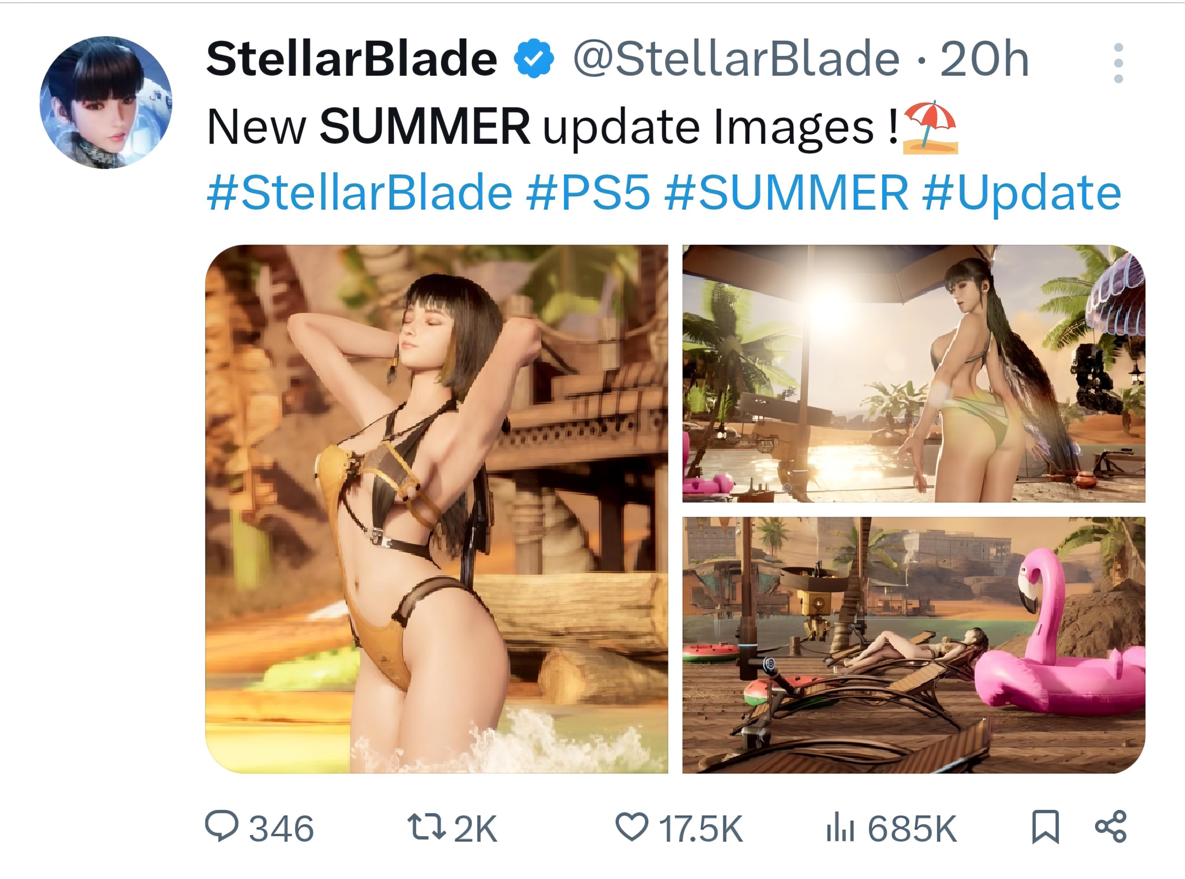 Stellar Blade New Summer Update! Patch 1.006 Leaks