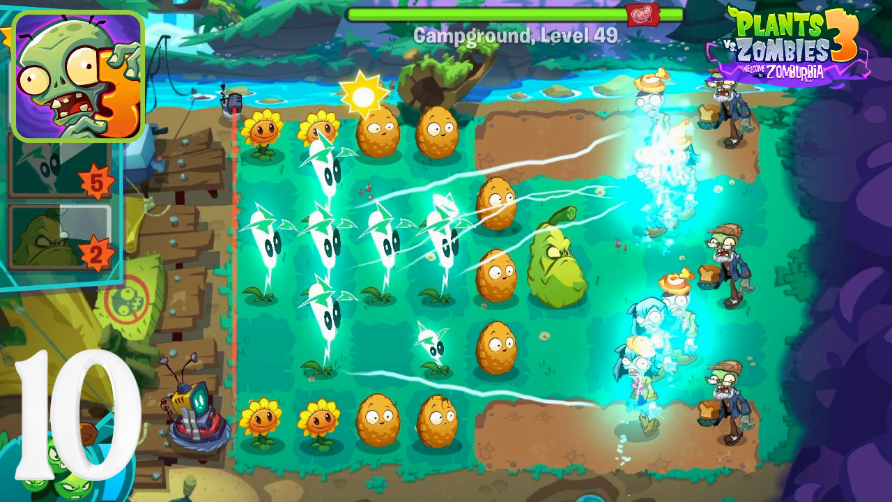 Plants vs. Zombies 3 Gameplay - Day 4 Level 47 to  53 (Android, iOS) #10