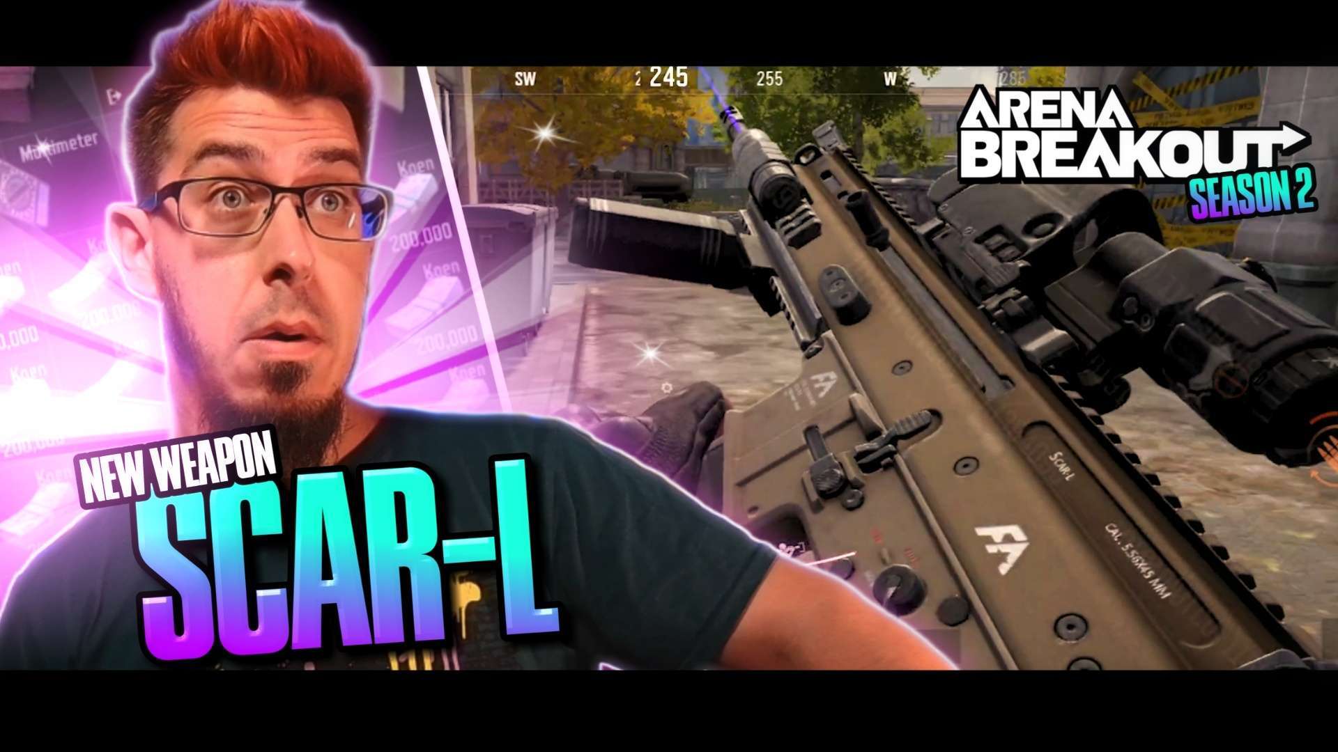 NEW SCAR-L Makes You UNSTOPPABLE! - Arena Breakout S2