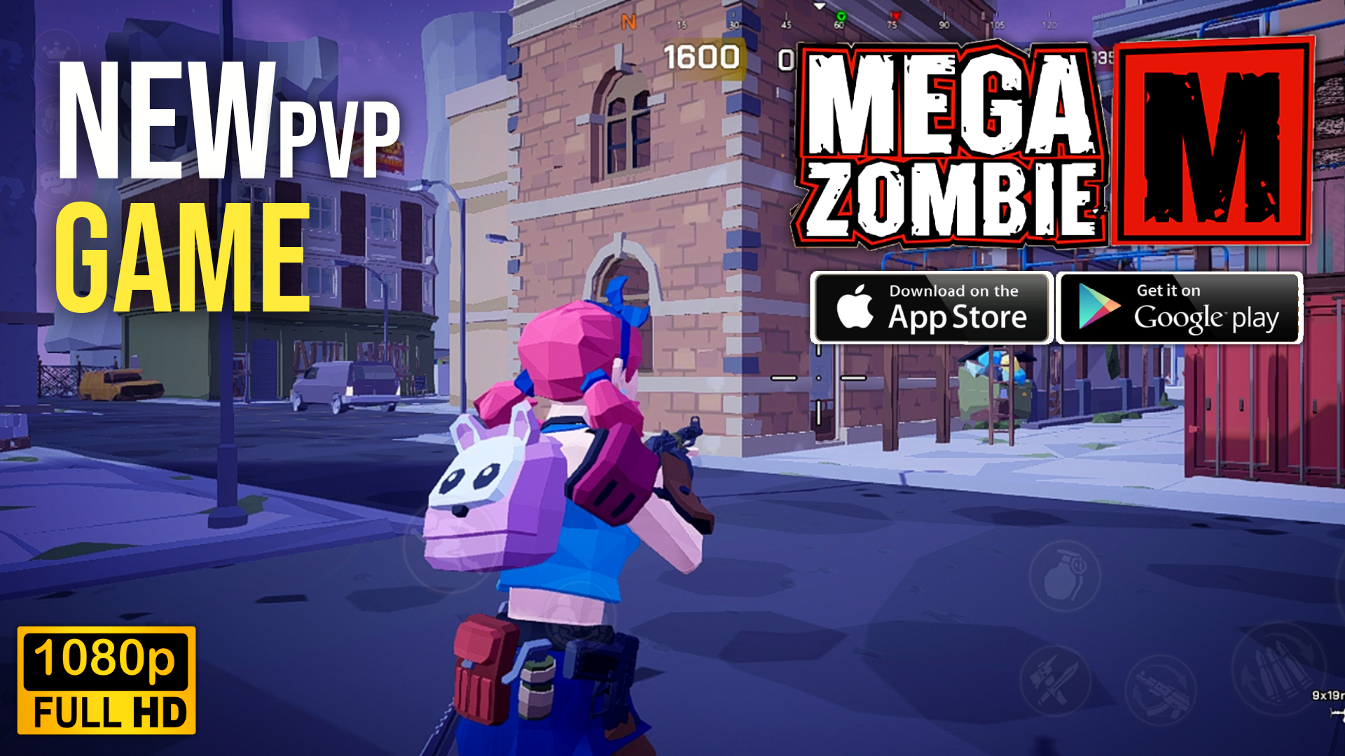 MEGA ZOMBIE M Gameplay on Android MaxGraphics 60FPS