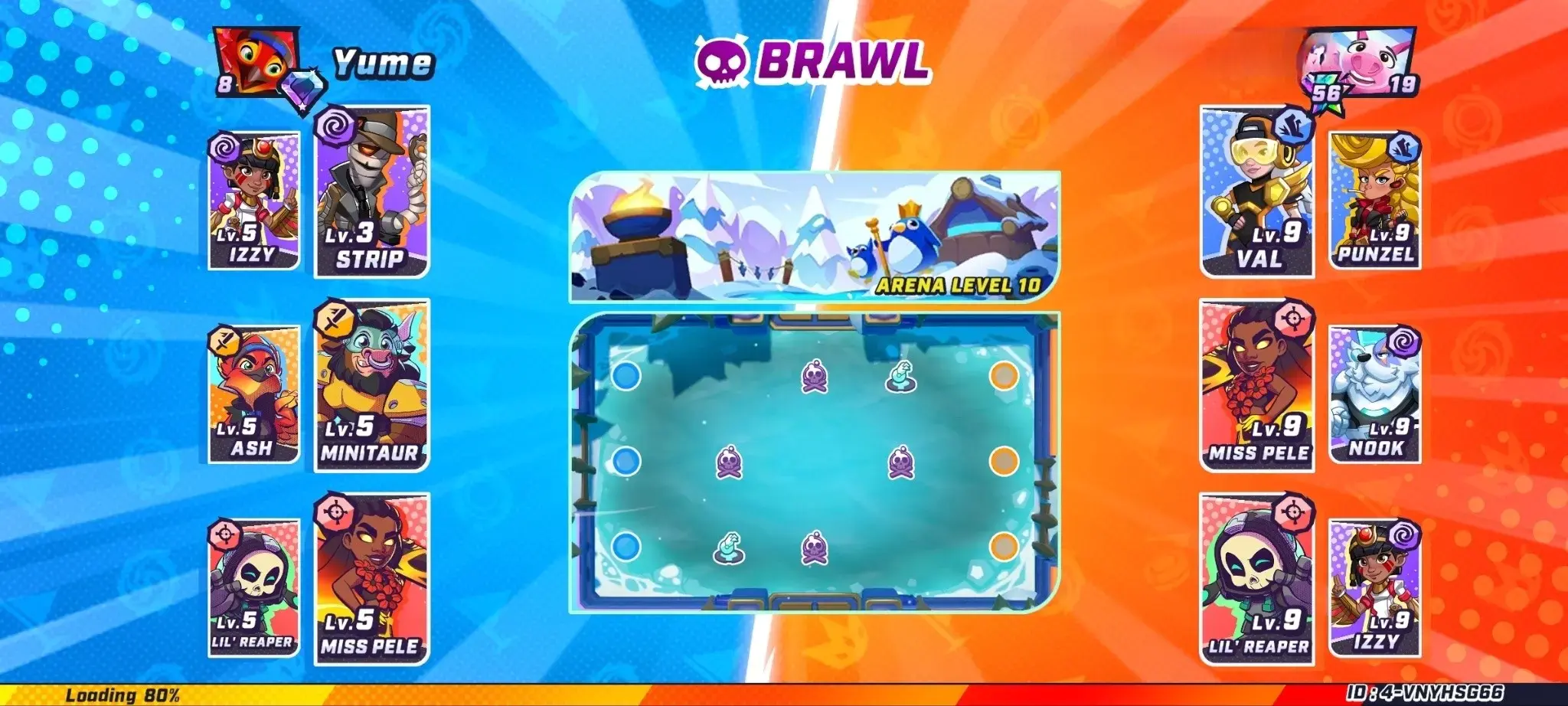 This is how  the pay wall in Bump Super Brawl looks like .·°՞(≧□≦)՞°·.
