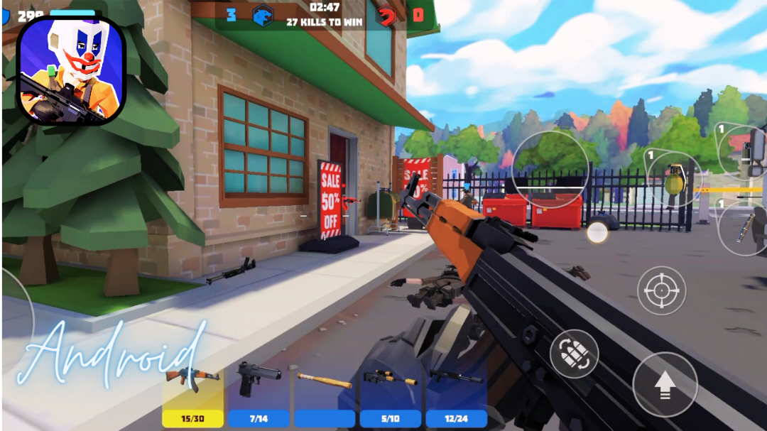 Polygon Arena: Online Shooter - Global (Android/IOS) Gameplay
