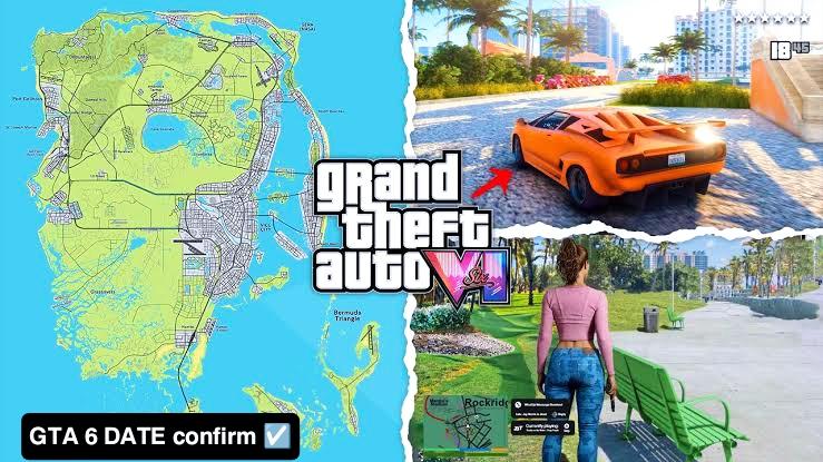 GTA 6 DATE CONFIRMED ☑️/GTA 6 NEW UPDATE,LEAKS 🤩😮🤩