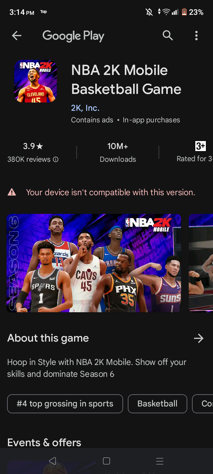NBA 2K Mobile para Android - Baixe o APK na Uptodown