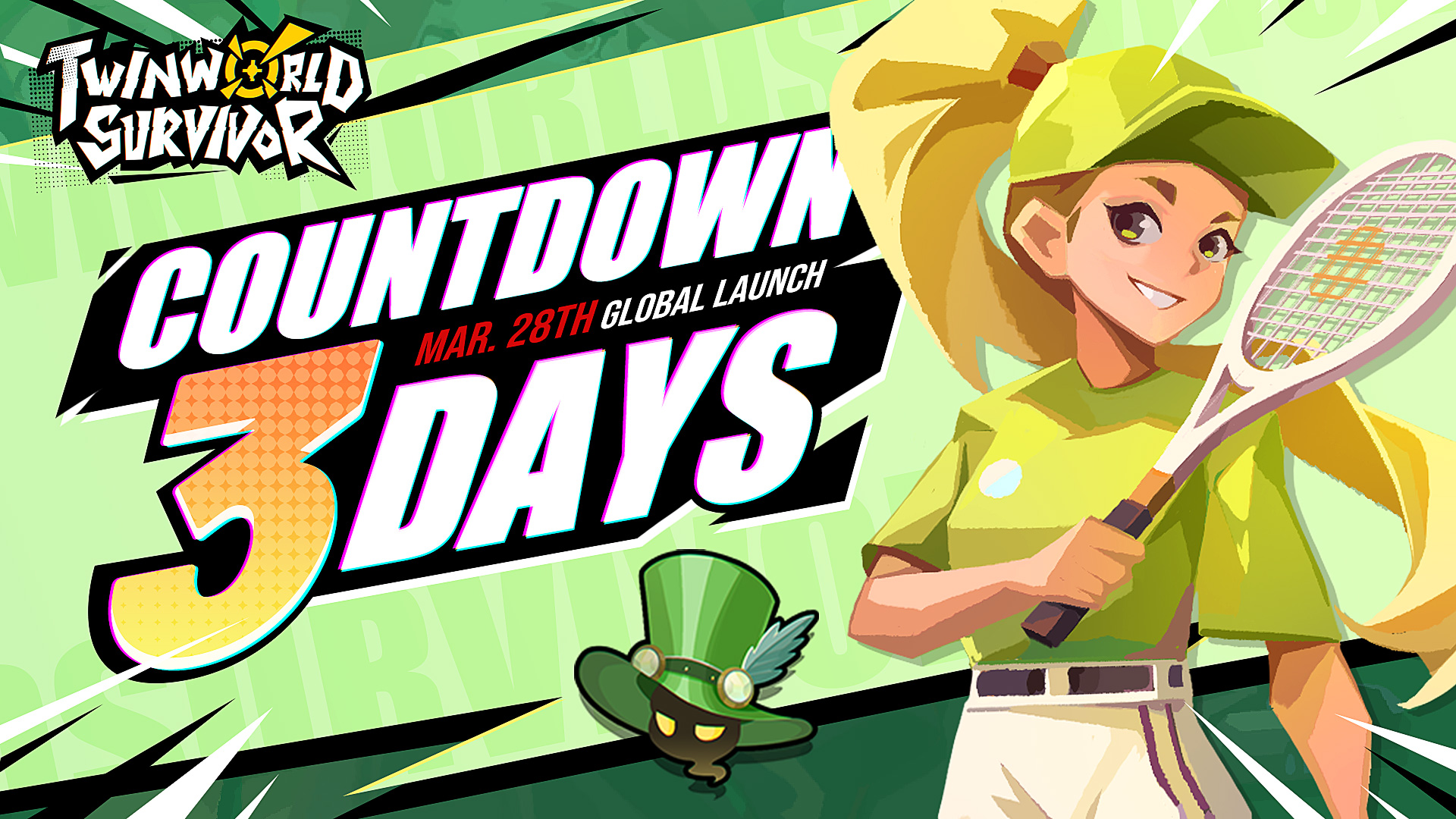 Twinworld Survivor Launch Countdown 3 Days