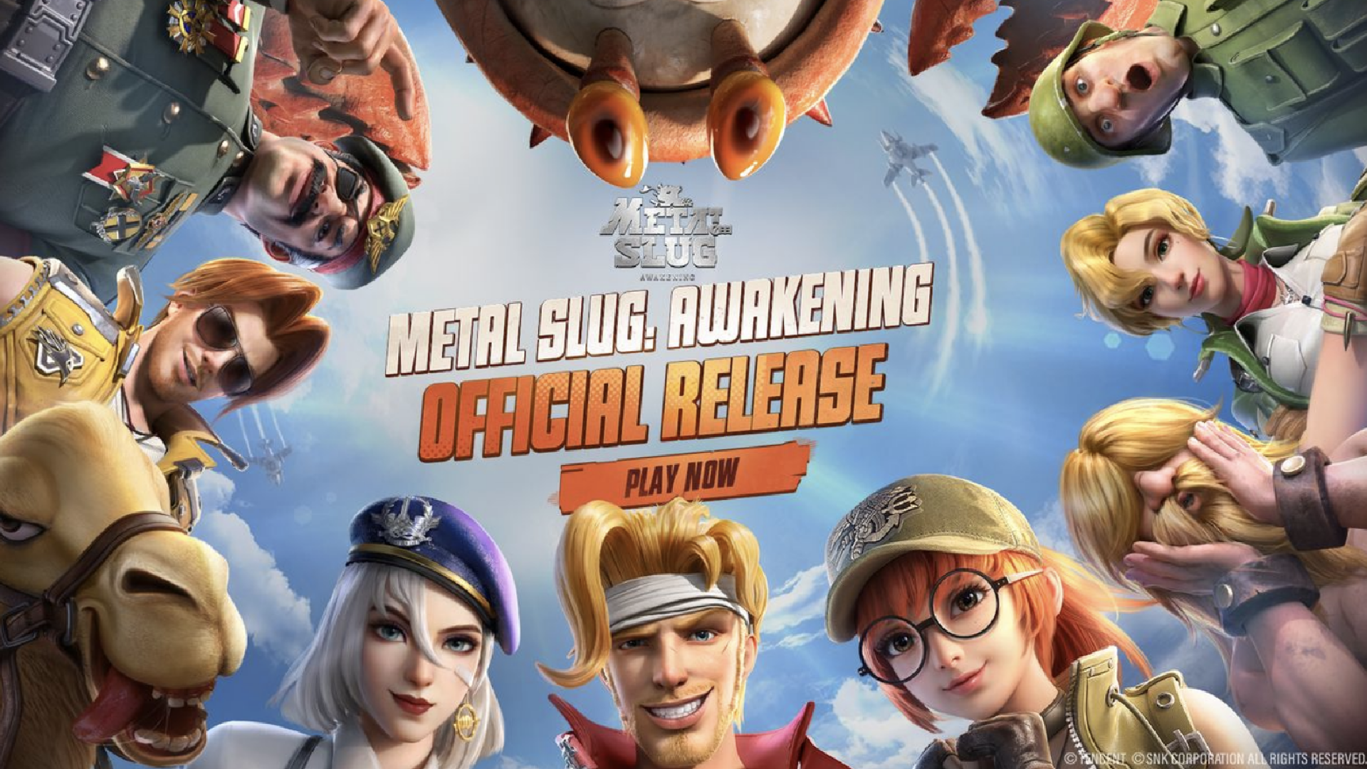 Metal Slug: Awakening is officially launched now for Android and iOS!