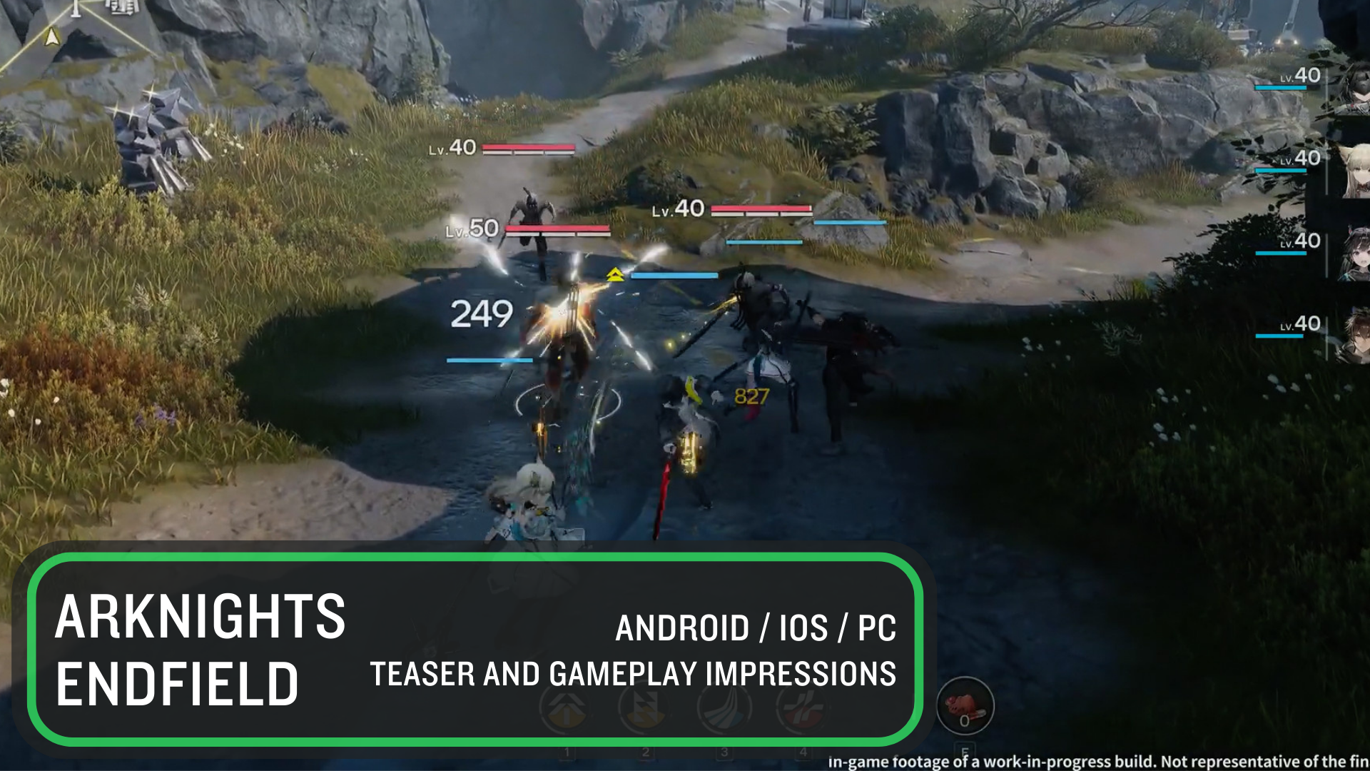 One of the most anticipated games! | New Teaser and Gameplay Impressions - Arknights: Endfield