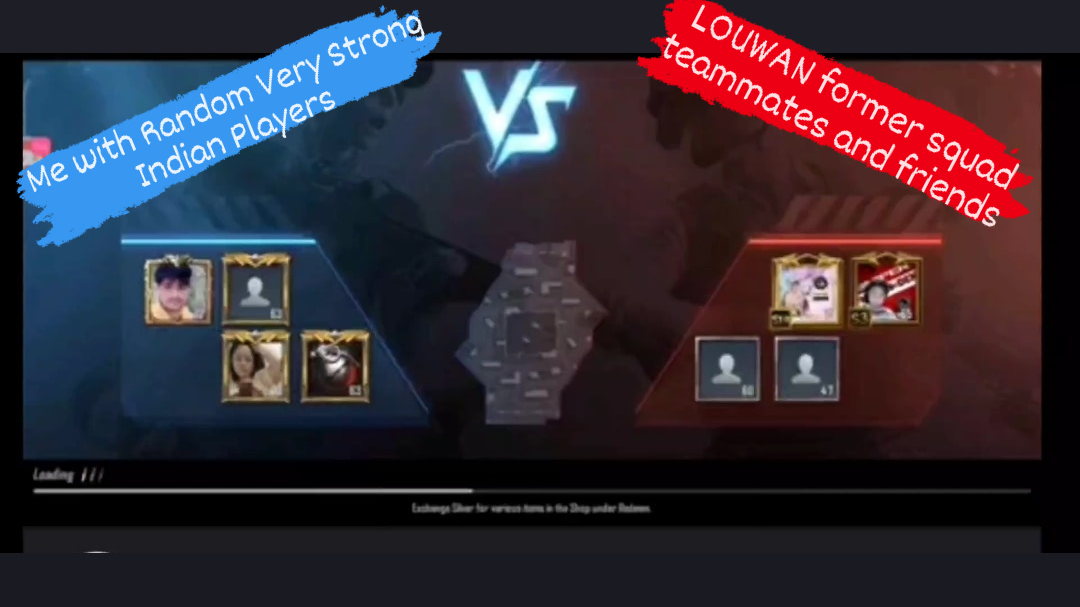 😳Unexpected Encounter in TDM vs Louwan former squadmates. Even my random Indian teammates are hyped