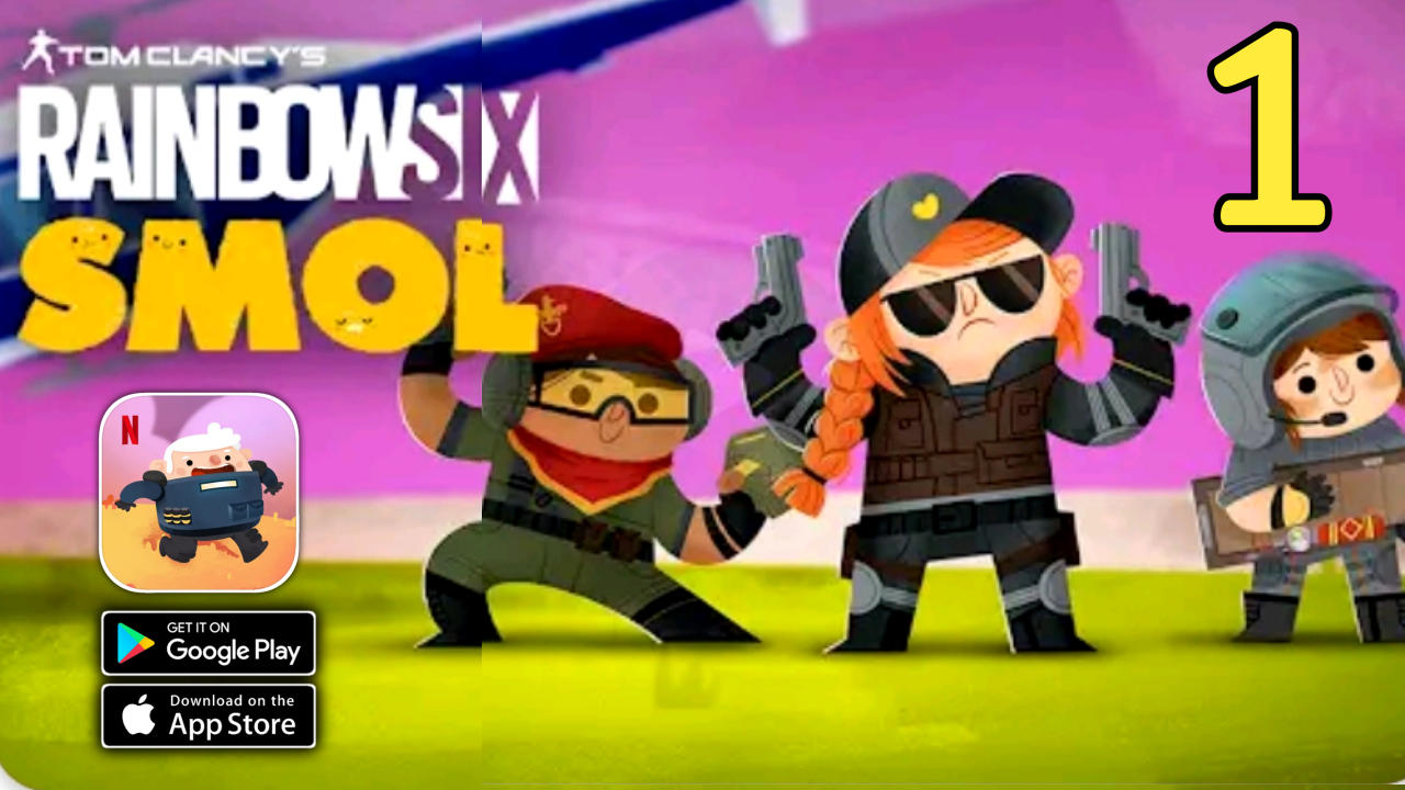 Rainbow Six: SMOL - NETFLIX Gameplay (Android,IOS) 