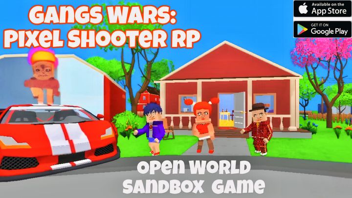 Gangs of Wars Pixel Shooter RP Game