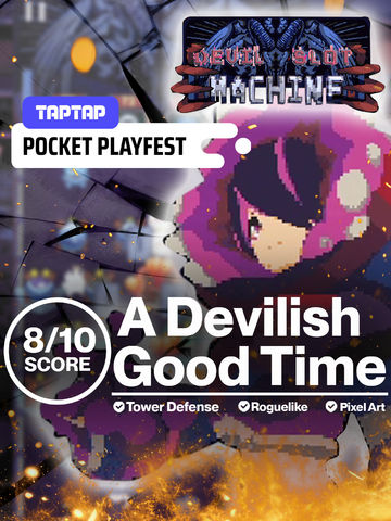 Devil Slot Machine - Try Out The Game Through TAPTAP CLOUD GAMING During Pocket Playfest 2023