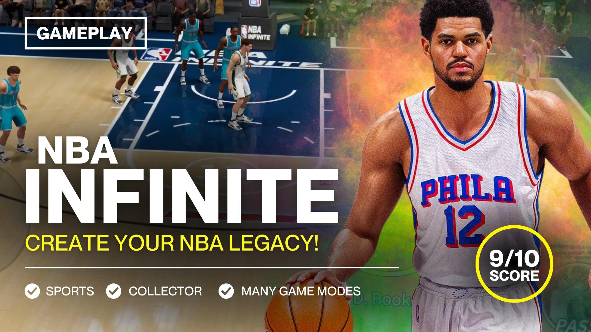 NBA Infinite EARLY GAMEPLAY INTRO 3v3 (RedMagic 8s Pro)