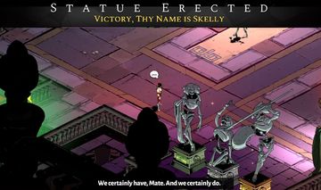 Last Skelly Statue Unveiled