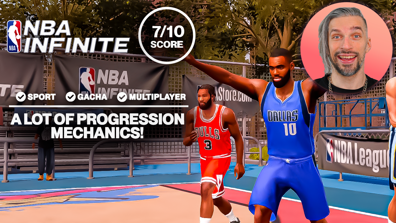 NBA INFINITE - Detailed and Beautiful Basketball Game // QUICK REVIEW [Android/ iOS]