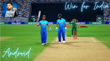 Dream Cricket 2024 Gameplay | IND vs BAN | India wins with style 🔥