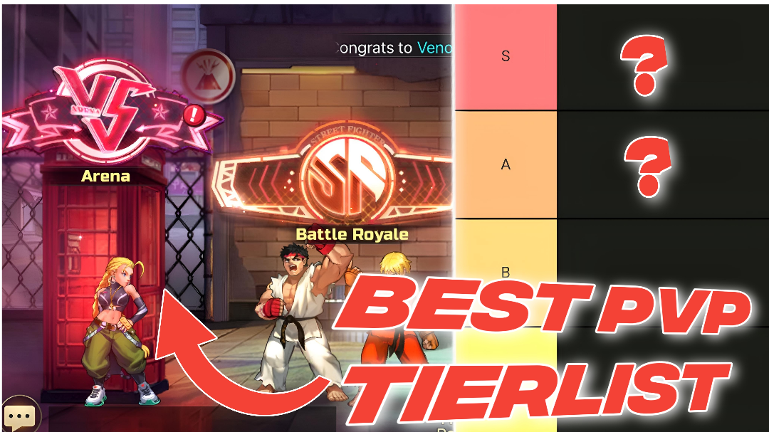 Street Fighter Duel - Idle RPG Tier List for the Best Fighters