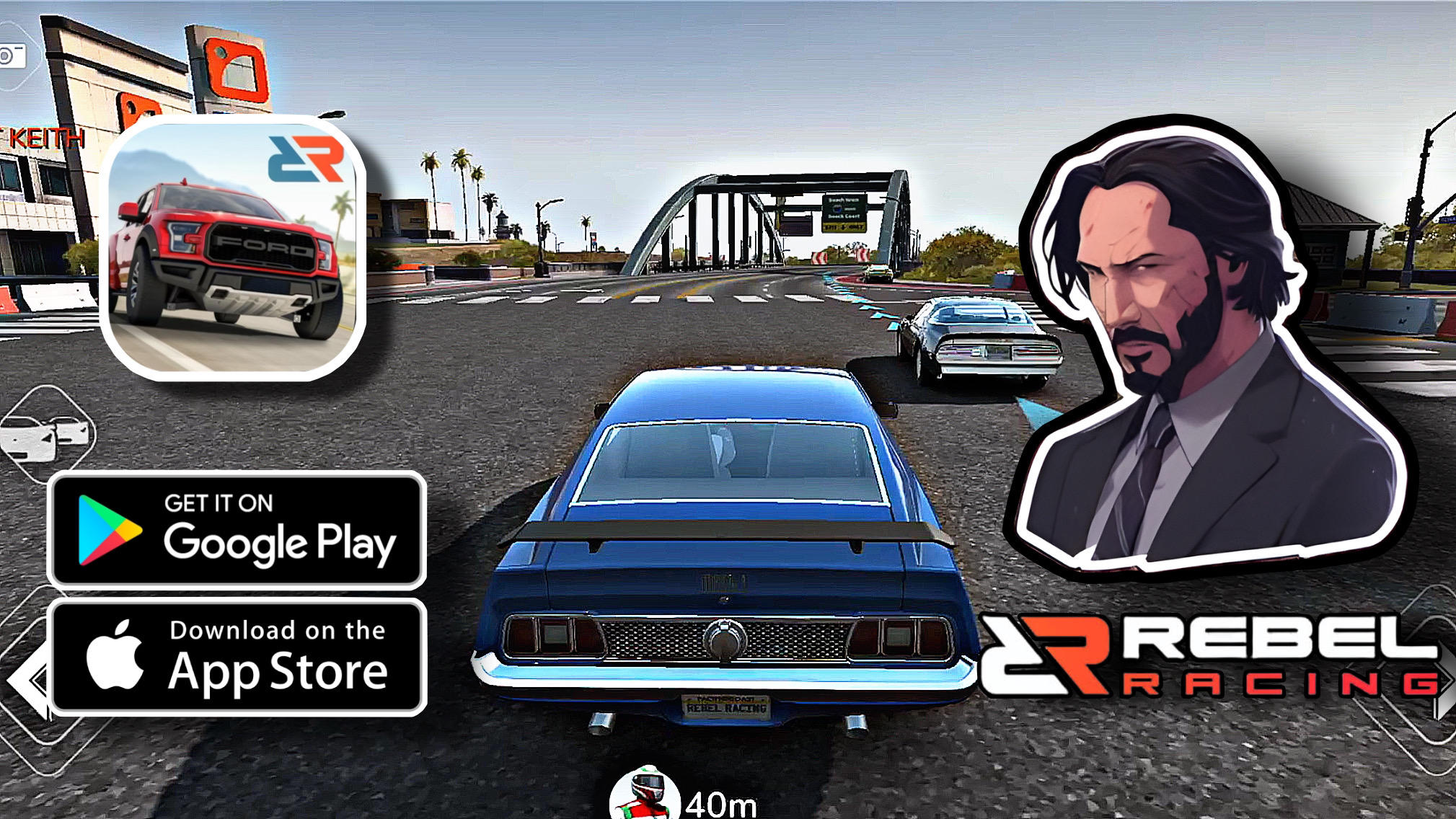 John Wick’s REBEL RACING - Ultra Graphics | Walkthrough Gameplay (Android/iOS)