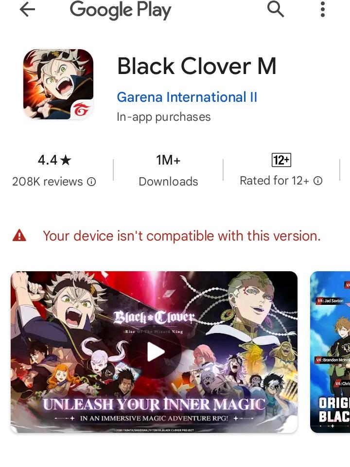 Black Clover M - Apps on Google Play