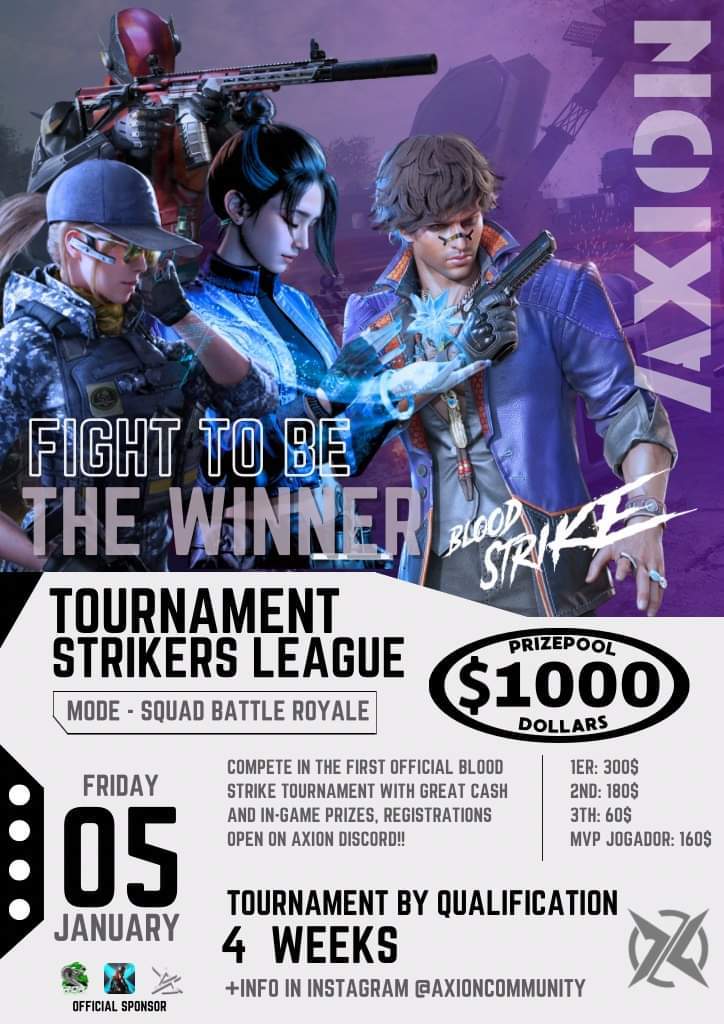 Tournament 1000$ Prize, Blood Strike