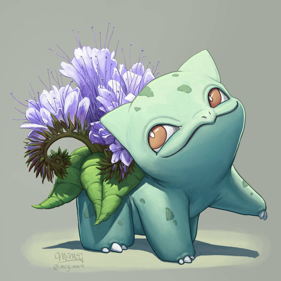 Essas artes do Bulbasaur inspiradas na natureza é tudo o que você precisa  ver hoje! - Burn Book