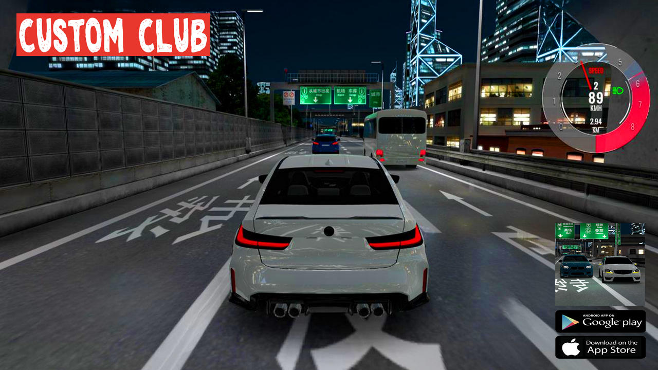 Custom Club Online Racing 3D Gameplay (Android,iOS)  - High Graphics