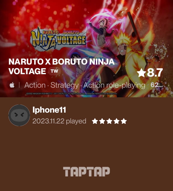 NARUTO X BORUTO NINJA VOLTAGE android iOS apk download for free-TapTap