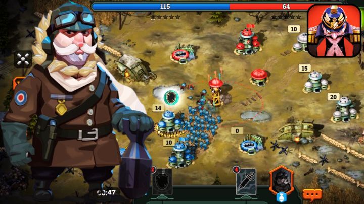 Bunker Wars: WW1 RTS Game - Gameplay | Walkthrough | Tutorial (Android, iOS)