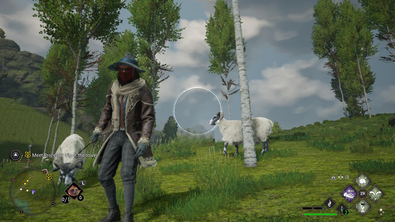 Playing Hogwarts legacy On Nintendo Switch