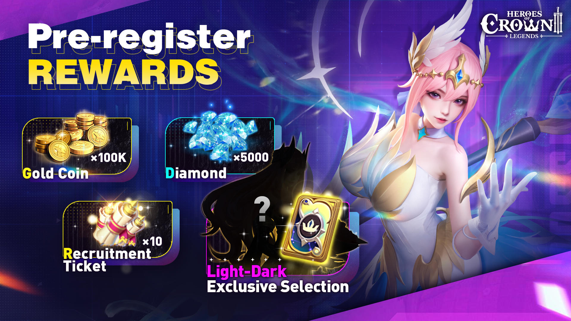 Still worried about materials? Pre-register now for massive Rewards