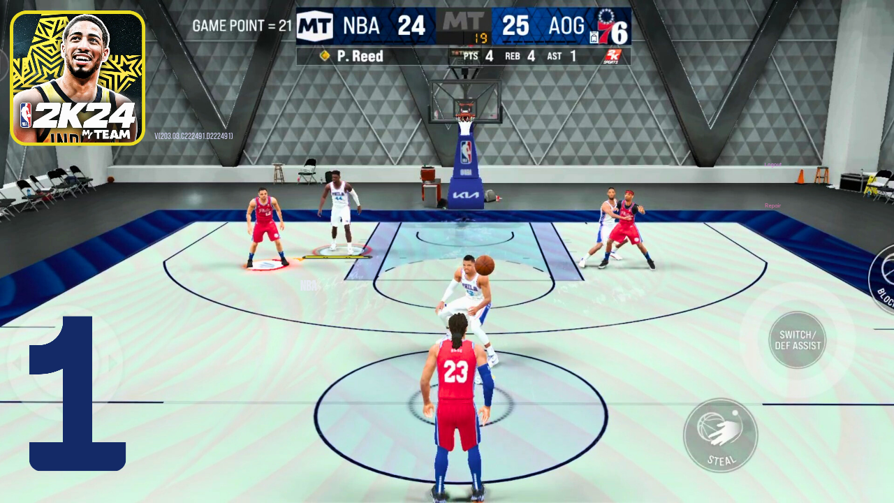nba-2k24-myteam-gameplay-single-player-triple-threat-match-android
