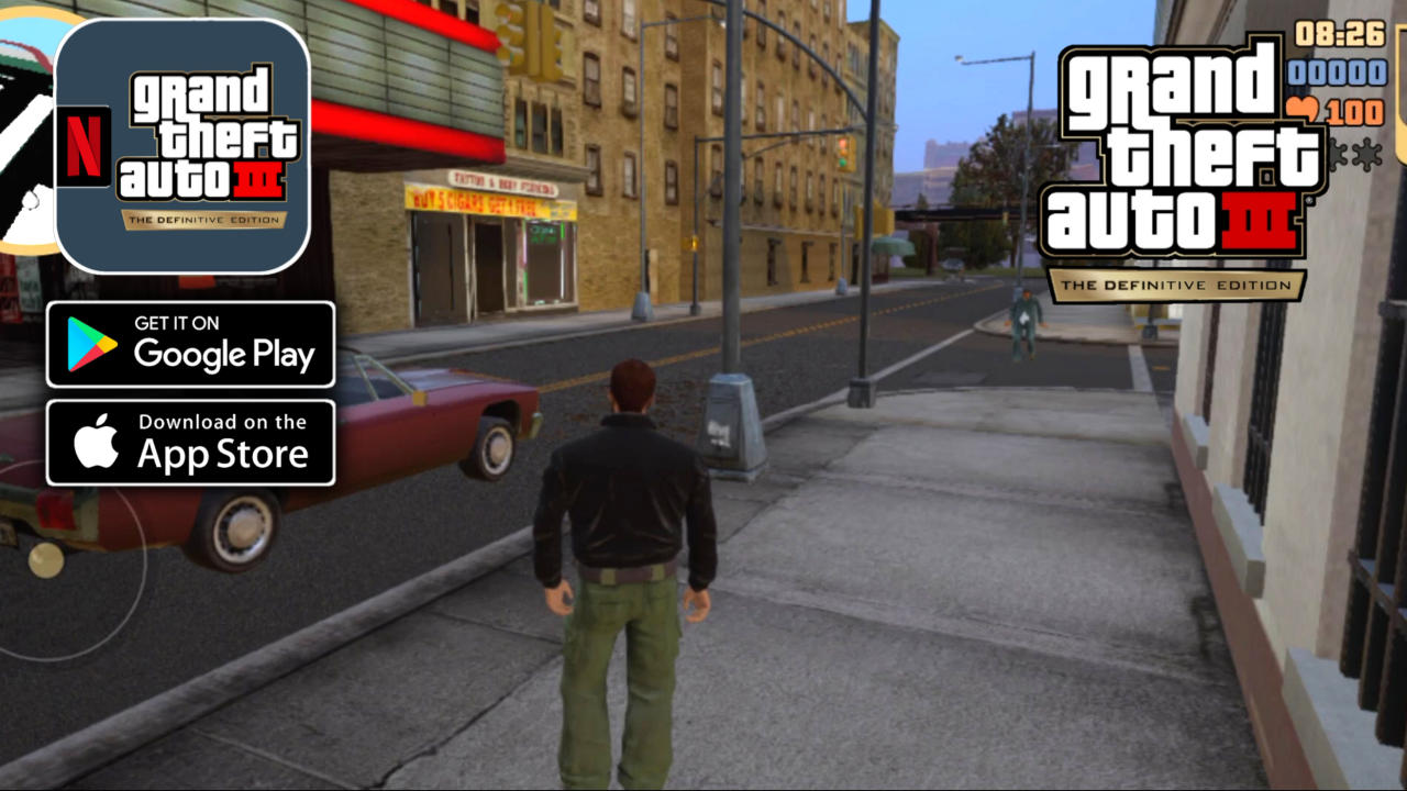 GTA III Definitive Edition Mobile - NETFLIX Exclusive - Gameplay (Android,IOS)