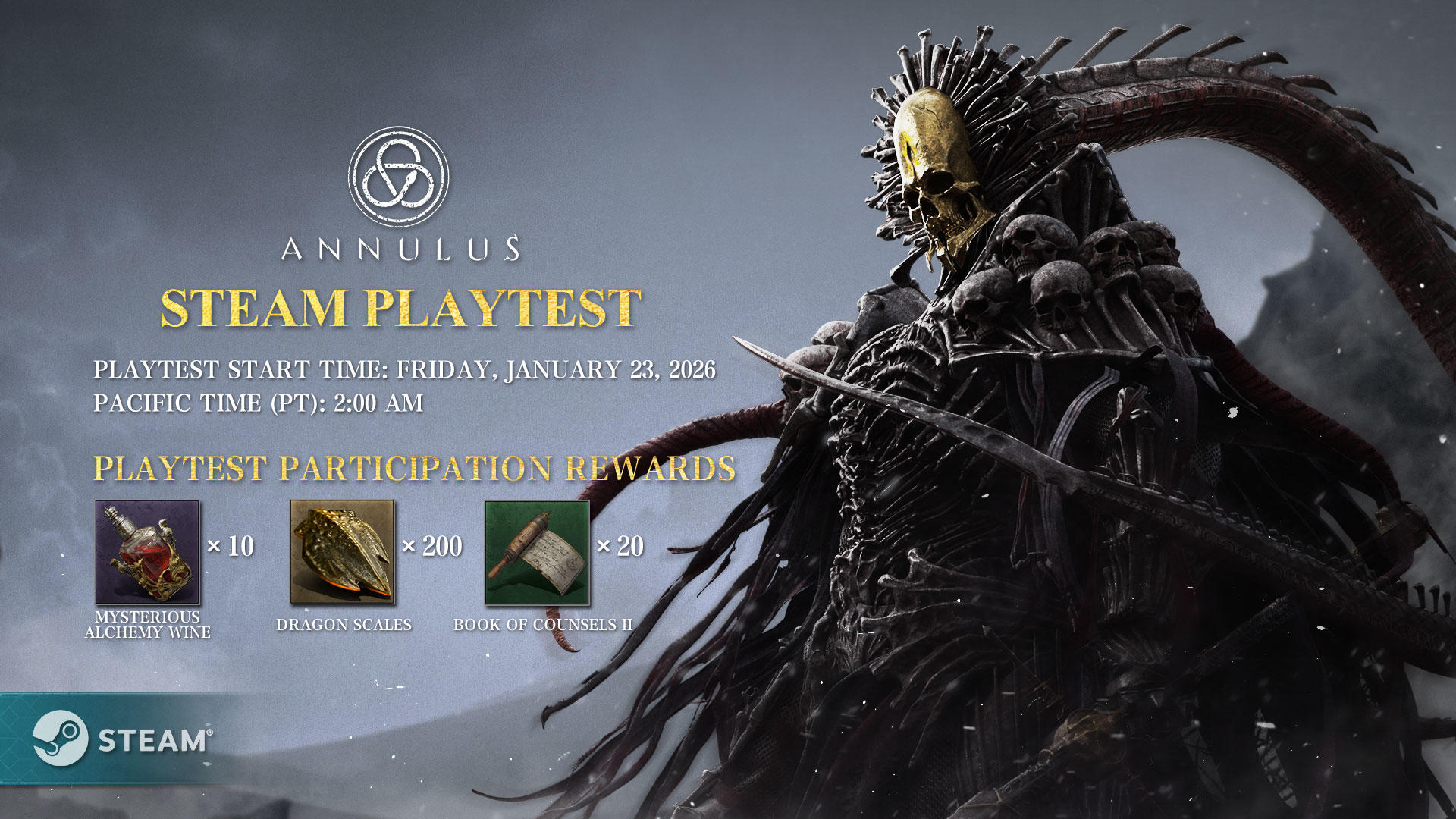 Annulus Steam Playtest Announcement,Recruit the Vanguard!