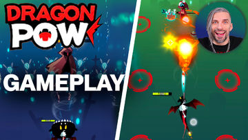 DRAGON POW - EATING Enemy PROJECTILES Makes You STRONGER // GAMEPLAY [Mobile]