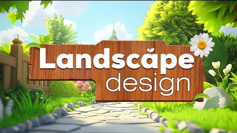 Landscape Design:My Joy Garden Gameplay | New Gardening Puzzle Game | Mobile Game