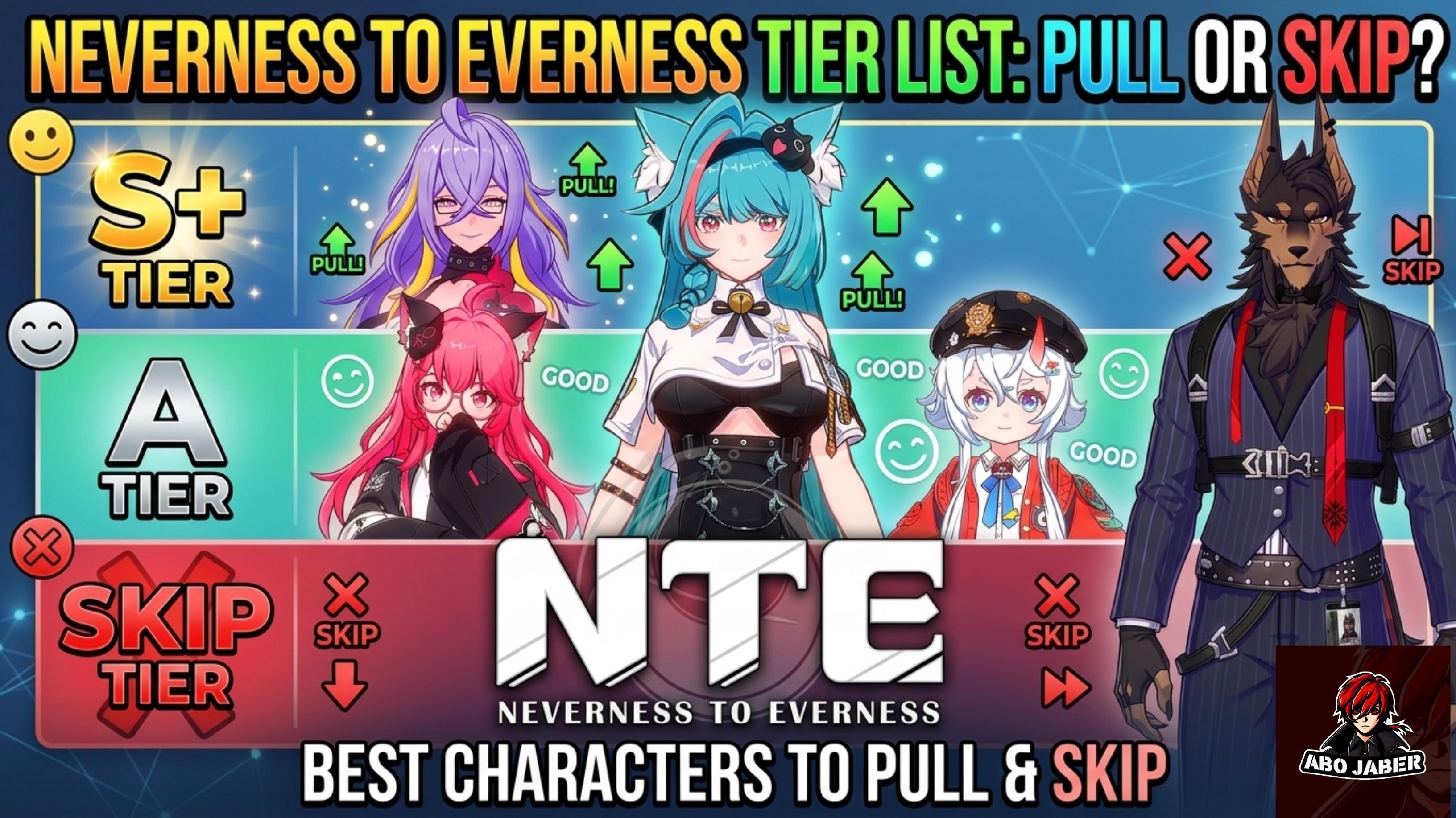 Neverness to Everness Tier List: Best Characters to Pull & Skip
