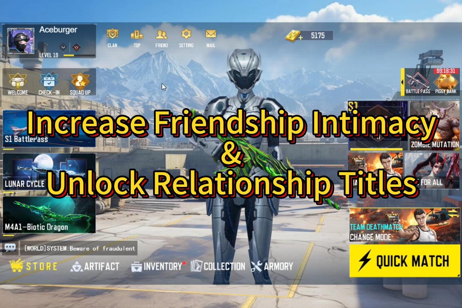 How to Increase Friendship Intimacy & Unlock Relationship Titles