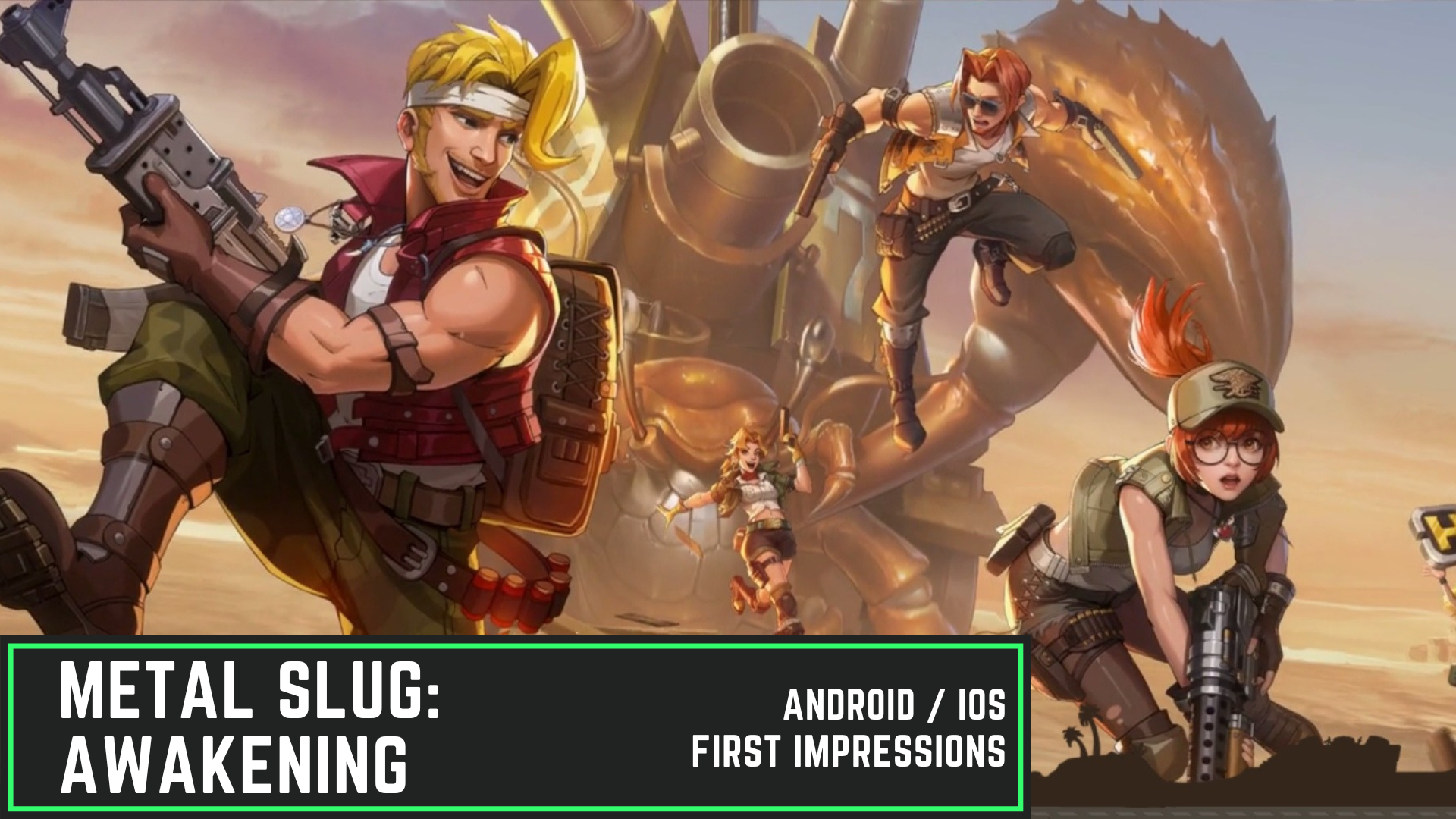 The latest addition to the iconic arcade run-and-gun series | Impressions - Metal Slug: Awakening