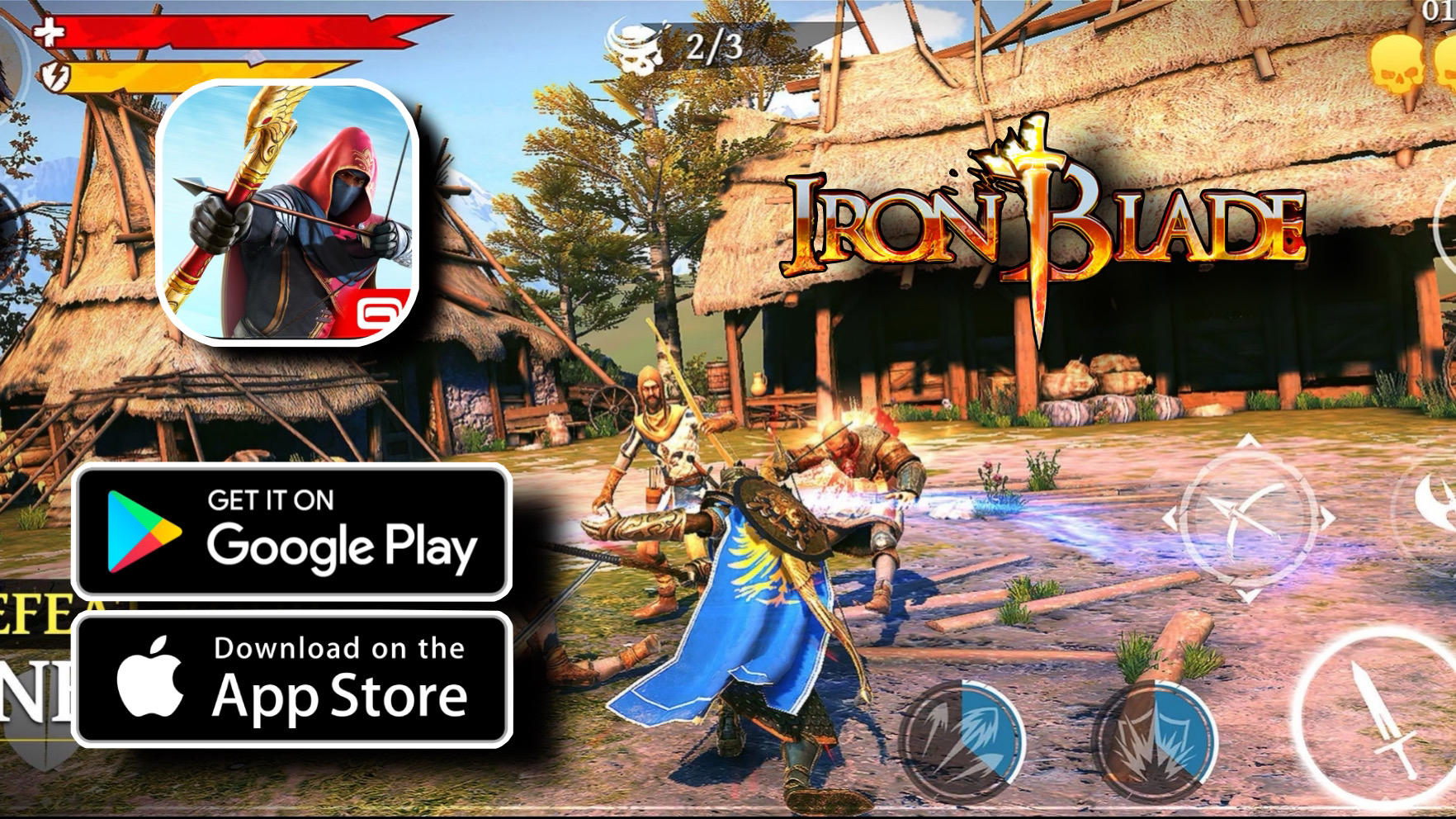 IRON BLADE Global Version - Ultra Graphics | Gameplay (Android/iOS) on iPhone 15 Pro