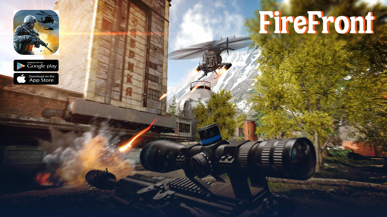 FireFront Gameplay Android  - High Graphics FPS