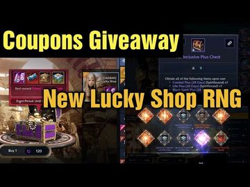 Black Desert Mobile New Coupons Giveaway & New Lucky Shop Drop Rates Test