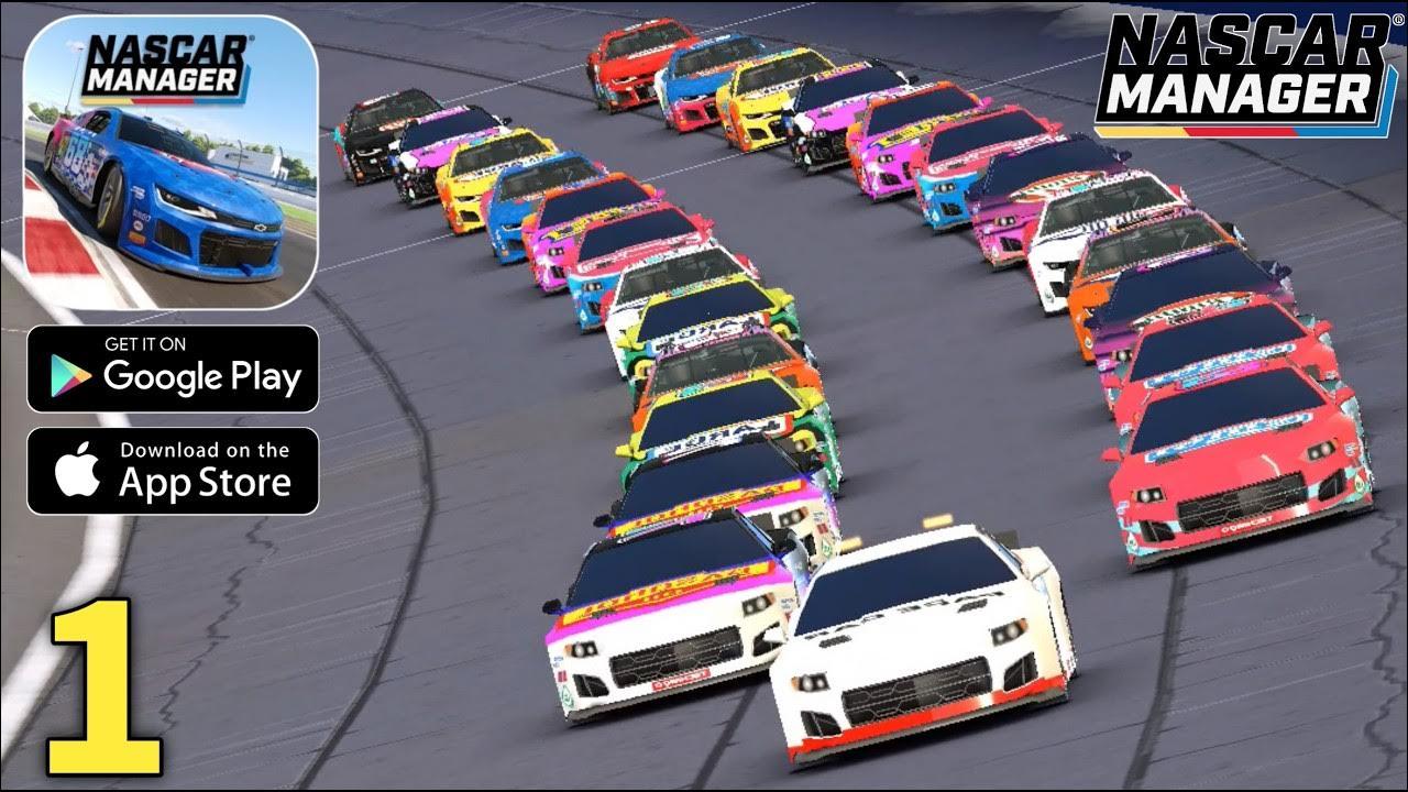 NASCAR Manager Gameplay Walkthrough Part 1 (ios, Android)